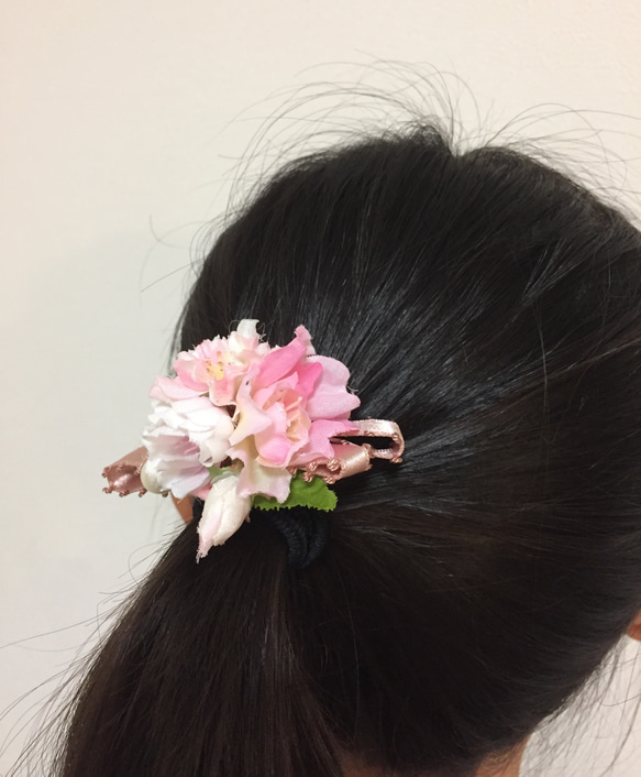 桜のヘアゴム(送料込み) 5枚目の画像