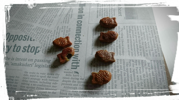 第二微型茶鯛6件 第4張的照片