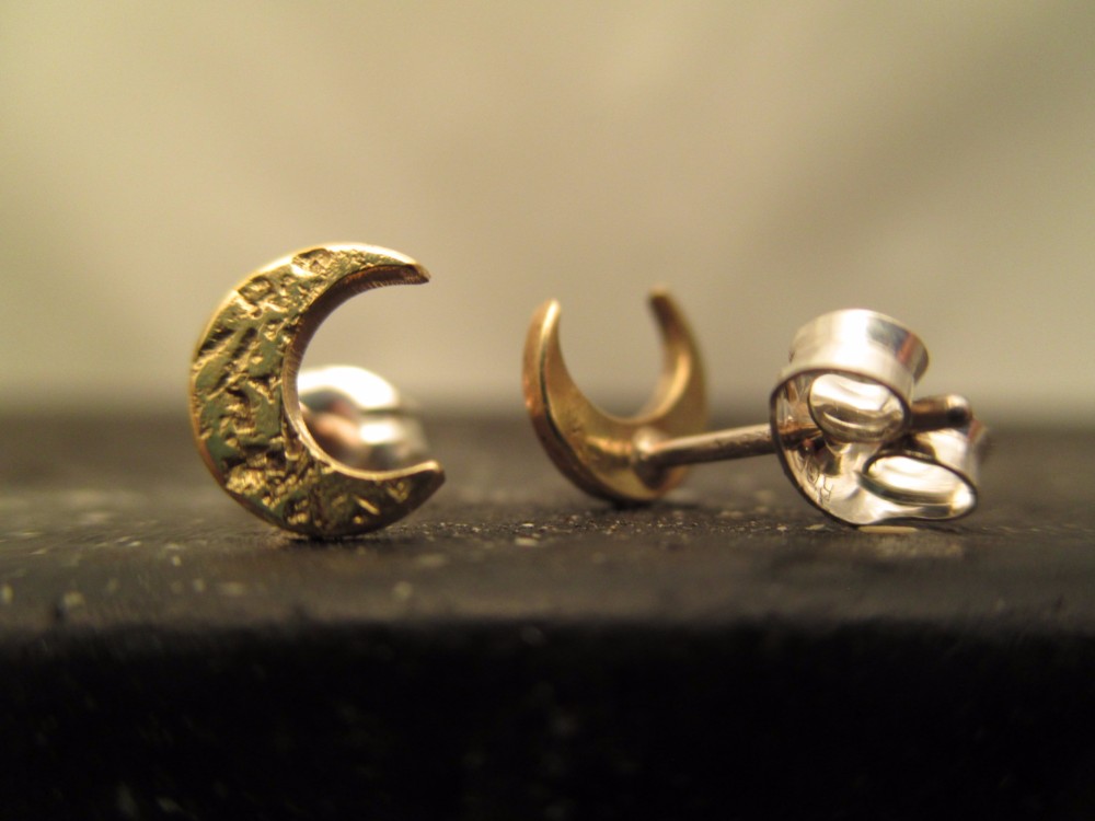 〜Moon〜 ピアス [真鍮] 両耳セット