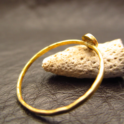 Swallow Delicate Ring [Brass] Light Siam 兼容所有問題 第2張的照片