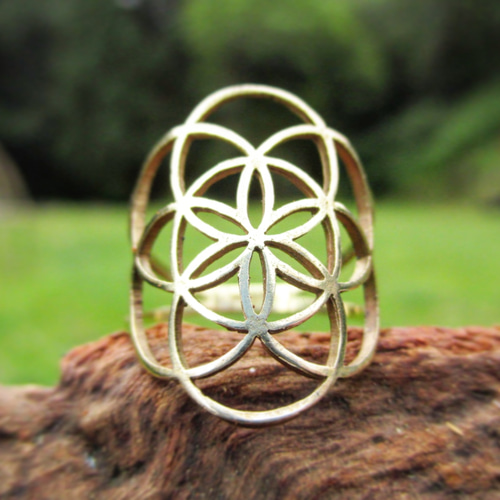 シードオブライフ リング [真鍮] 全号数対応 指輪・リング SHAKURA