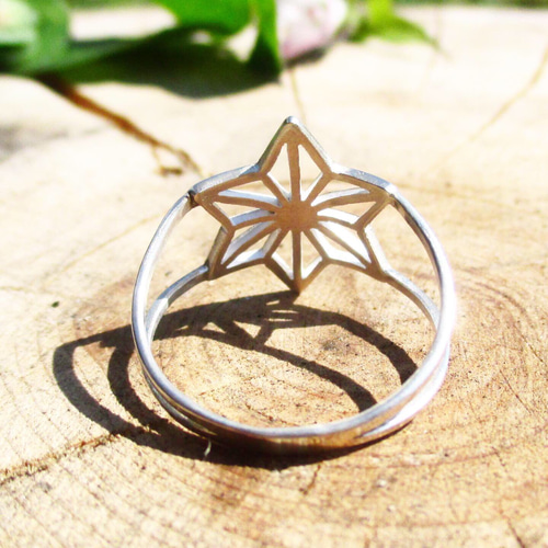 麻の葉 リング [SV950] 全号数対応 指輪・リング SHAKURA 通販 8062744