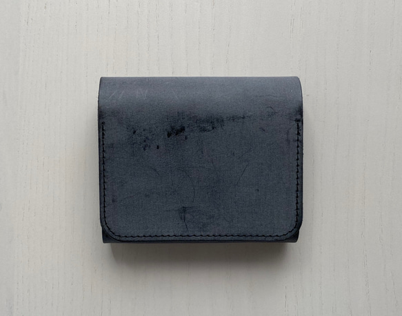 すっぽり入るミニ財布　nero 5枚目の画像