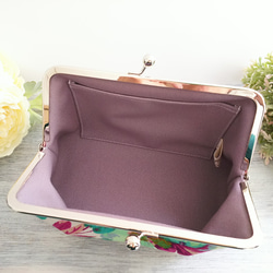 ◆[售罄] [再次上架2] Gobelin編織水果袋*白色水果紫綠色*用於旅行和禮物◆ 第4張的照片