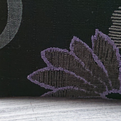 【再販5】菊の和柄がま口ポーチ*和柄日本花柄フラワー着物がま口バッグ旅行プレゼント 2枚目の画像