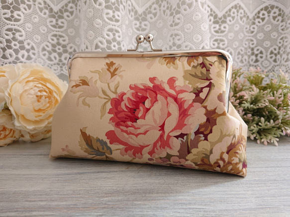 ◆[Resale] Sepia Rose Ennui Pouch * Rococo Antique Shabby Chic Fl 第1張的照片