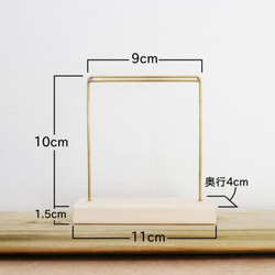 [受注製作]アクセサリースタンドBタイプ【Sサイズ】 3枚目の画像