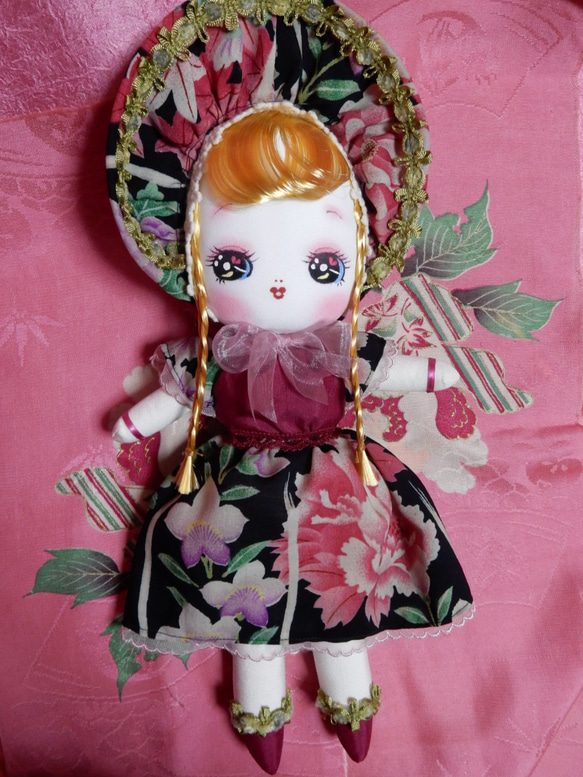 文化人形 （中）　*オランダ風ドレスの子*② 2枚目の画像