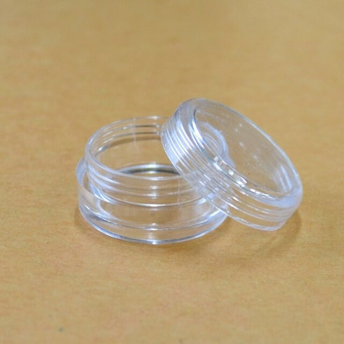 ビーズケース 円形 ハンドメイドパーツ 12個 pt-151026-1 その他素材