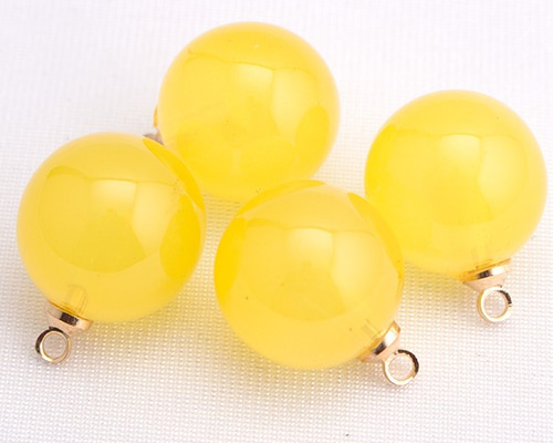 ヒスミニ 8cm カン付きアクリル 増量特価 カン付き アクリルビーズ 丸