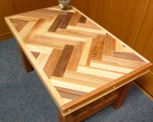 ヘリンボーン柄 テーブル ダイニングテーブル foo 通販 2425011