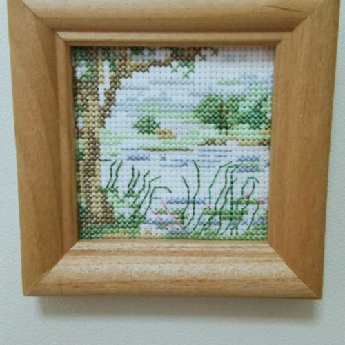 クロスステッチ ミニシリーズ 風景(夏) ・刺繍・ タペストリー・壁掛け