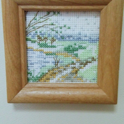 風景刺繍タペストリー 楽天市場】季節の刺繍 タペストリー おしゃれ Mサイズ ミモザ