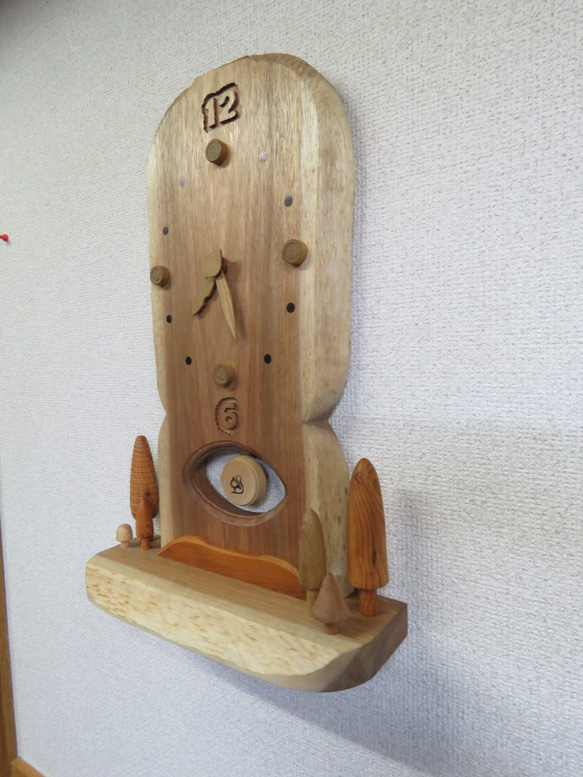 送料無料　kakeoki clock 北の大地NO2 2枚目の画像