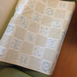 パッチワークキルト（サマーキルト） サマーキルト（キルト芯なし） タペストリー・壁掛け kinchan