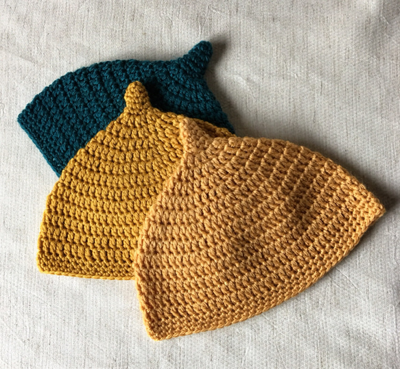 秋冬素材どんぐり帽子ベビーサイズ 3枚目の画像