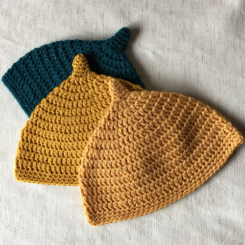 秋冬素材どんぐり帽子大人サイズ♪ ニット帽・ビーニー yaya 通販  