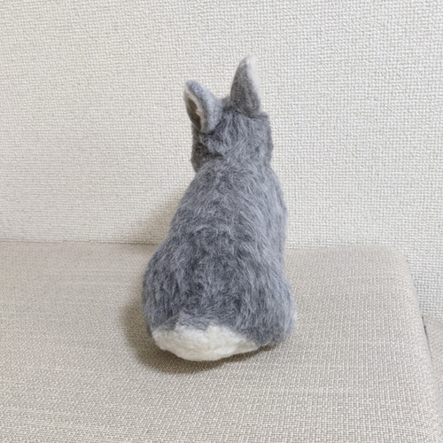 u.☆様オーダー　羊毛フェルト　うさぎ　のびーーーるネザーランドドワーフ u.☆様オーダー 羊毛フェルト うさぎ のびーーーるネザーランド