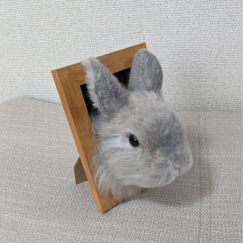 羊毛フェルト うさぎ ネザーランドドワーフ ハンドメイド Smile 送料無料】うさぎの羊毛フェルト ～ネザーランドドワーフ ヒマラヤン