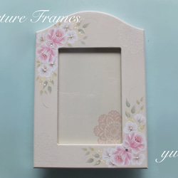 薔薇のコースター 6枚セット（ケース付き）トールペイント コースター