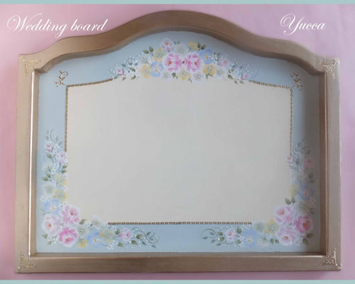 手描きトールペイントウェルカムボード 0_beb35ddc760a454ab30598bd41d5