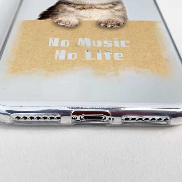 iPhone17/iPhoneAir ネコ 全機種対応☆TPUケース スコティシュだってNo Music 6枚目の画像