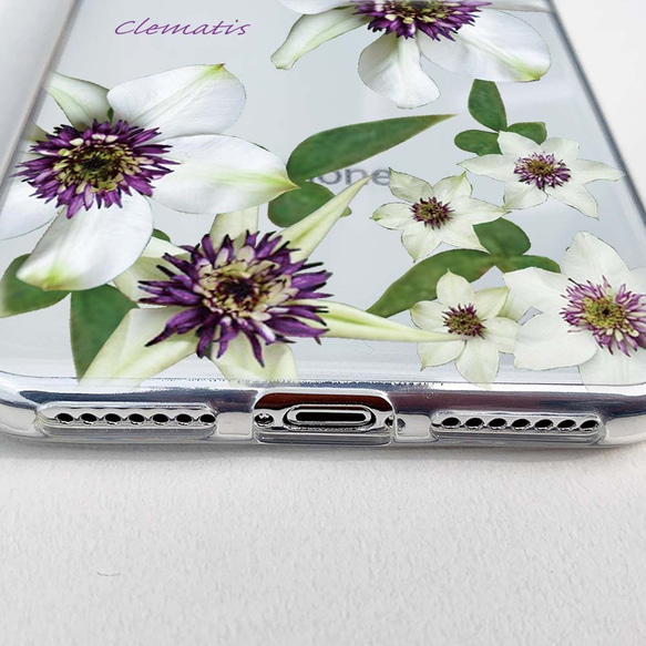 免運費 適用於所有型號 ☆軟殼 Clematis iPhone14/&quot;iPhone14 Plus&quot;/ 第5張的照片