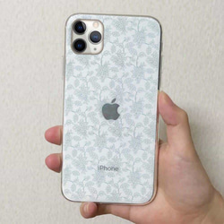 所有型號免運費 ☆ 軟殼花無縫藍色 iPhone14/&quot;iPhone14 Plus&quot;/ 第2張的照片