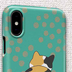 送料無料 iPhoneケース・カバー 猫（ネコ）の名前はタマ 猫 iPhone12 mini 2枚目の画像