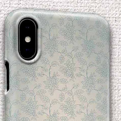 送料無料 iPhoneケース・カバー 花のシームレスパターン 花柄 iPhone12 mini 2枚目の画像