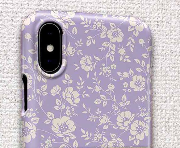 送料無料 iPhoneケース・カバー Cotton Clothと花柄 花柄 iPhone12 mini 2枚目の画像