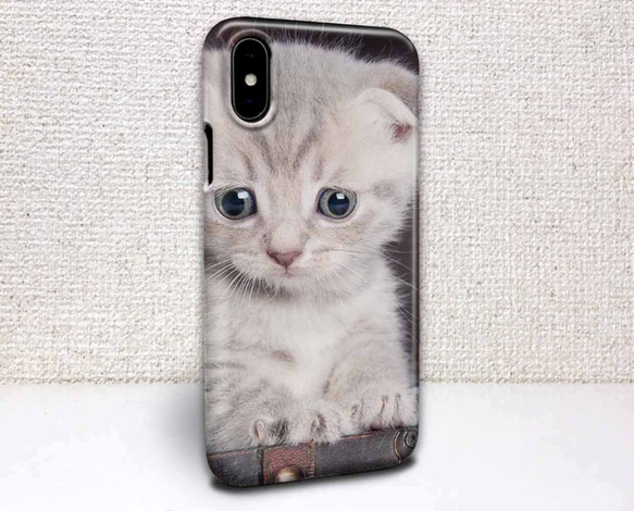 送料無料 iPhoneケース・カバー 子猫アップ 猫 iPhone12 mini iPhone12 Pro 1枚目の画像