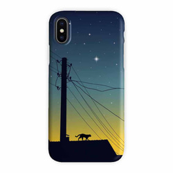 送料無料 iPhoneケース・カバー 夕暮れの猫 猫 iPhone12 mini iPhone12 Pro 3枚目の画像