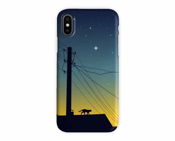 送料無料 iPhoneケース・カバー 夕暮れの猫 猫 iPhone12 mini iPhone12 Pro 3枚目の画像