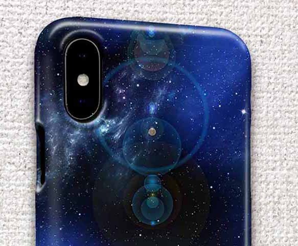 送料無料 iPhoneケース・カバー 地球の彼方 星空 iPhone12 mini iPhone12 Pro 2枚目の画像