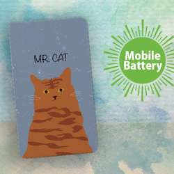 【モバイルバッテリー】MR. CAT　for iPhone&Android 1枚目の画像