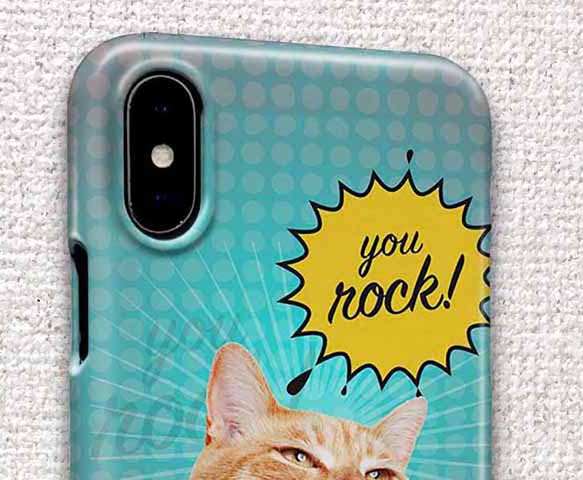 免費送貨 iPhone 手機殼保護套 HEY Rock! Cat iPhone12 mini iPhone12 Pro 第2張的照片