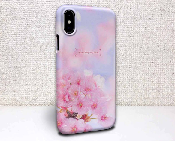 免運費 iPhone 手機殼保護套 Cherry Blossom Dance! 花卉圖案 iPhone12 mini iPhon 第1張的照片