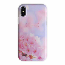 免運費 iPhone 手機殼保護套 Cherry Blossom Dance! 花卉圖案 iPhone12 mini iPhon 第3張的照片