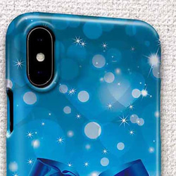 免費送貨 iPhone 手機殼保護套 水晶藍絲帶 絲帶 iPhone12 mini 第2張的照片