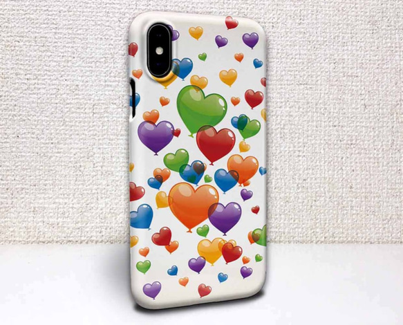 免費送貨 iPhone 手機殼保護套 Heart Balloon Festa Heart iPhone12 mini 第1張的照片