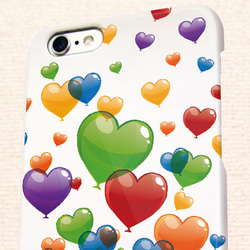 免費送貨 iPhone 手機殼保護套 Heart Balloon Festa Heart iPhone12 mini 第4張的照片