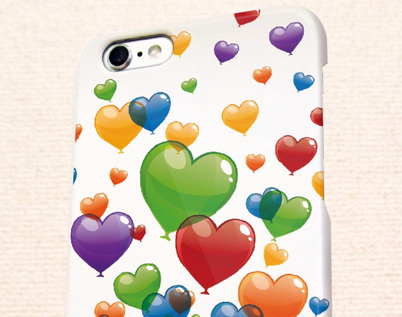 免費送貨 iPhone 手機殼保護套 Heart Balloon Festa Heart iPhone12 mini 第4張的照片