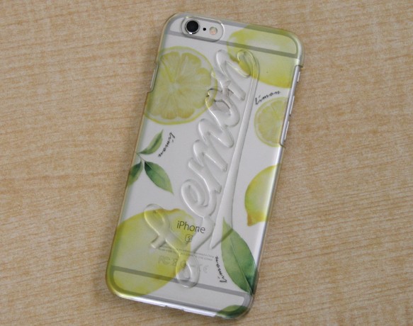 クリアケース【全機種対応】送料無料☆ Lemon iPhone8 iPhoneX iPhoneXS 3枚目の画像