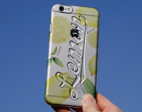 清除案例[所有型號]免費送貨檸檬檸檬與錶帶iPhone8 iPhoneX iPhoneXS 第5張的照片