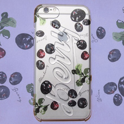 清除案例[所有型號]免費送貨☆BlueBerry iPhone8 iPhoneX iPhoneXS 第1張的照片