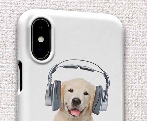 免費送貨 iPhone Case Cover Retriever No Music No Life Dog 第2張的照片