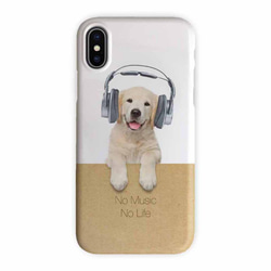 免費送貨 iPhone Case Cover Retriever No Music No Life Dog 第3張的照片