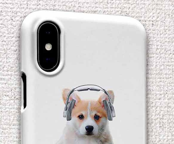 免費送貨 iPhone 手機殼保護套 Corgi No Music No Life Dog iPhone12 mini 第2張的照片