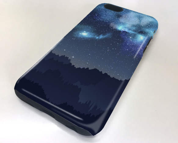 免費送貨防震套硬套Galaxy Night iPhoneXs iPhoneX iPhone8 Plus 第2張的照片